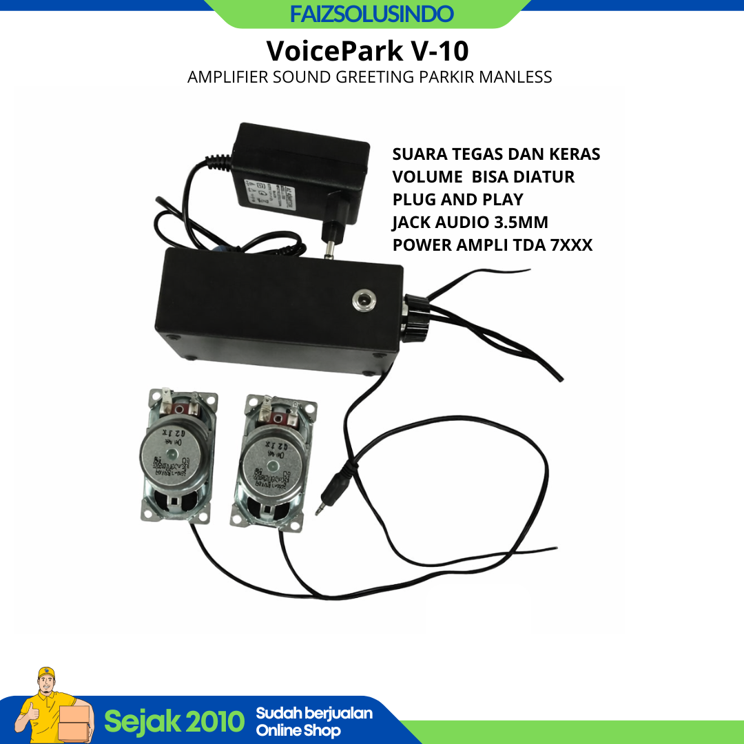 VoicePark V-10 Sound Greeting Manless Parkir